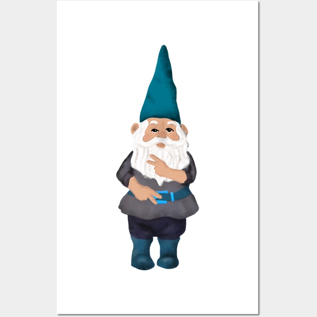 Peace Out Gnome Wall Art by Quick Brown Fox Canada 